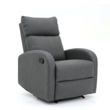 Relax 'France' manueel verstelbaar PU Zwart