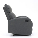 Relax 'France' manueel verstelbaar PU Zwart