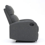 Relax 'France' manueel verstelbaar PU Zwart