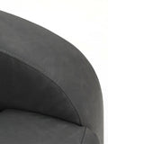 Relax 'France' manueel verstelbaar PU Zwart