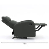 Relax 'France' manueel verstelbaar Stof Grijs