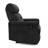 Relax 'Wuhan' manueel verstelbaar Stof Zwart