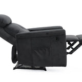 Relax 'Wuhan' manueel verstelbaar Stof Zwart