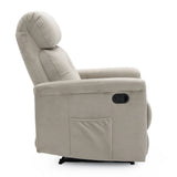 Relax 'Wuhan' manueel verstelbaar Stof Taupe