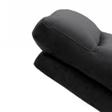 Relax 'Breda' manueel verstelbaar Stof Zwart