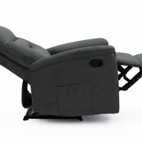 Relax 'Breda' manueel verstelbaar Stof Grijs