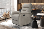 Relax 'Breda' manueel verstelbaar Stof Taupe