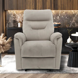 Relax 'Breda' manueel verstelbaar Stof Taupe