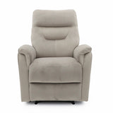 Relax 'Breda' manueel verstelbaar Stof Taupe