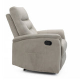 Relax 'Breda' manueel verstelbaar Stof Taupe