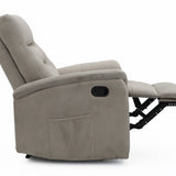 Relax 'Breda' manueel verstelbaar Stof Taupe