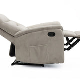 Relax 'Breda' manueel verstelbaar Stof Taupe