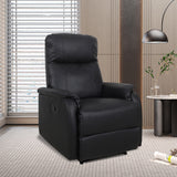 Relax 'Tokio' manueel verstelbaar PU Zwart