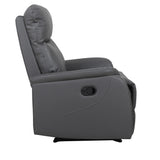 Relax 'Tokio' manueel verstelbaar PU Grijs
