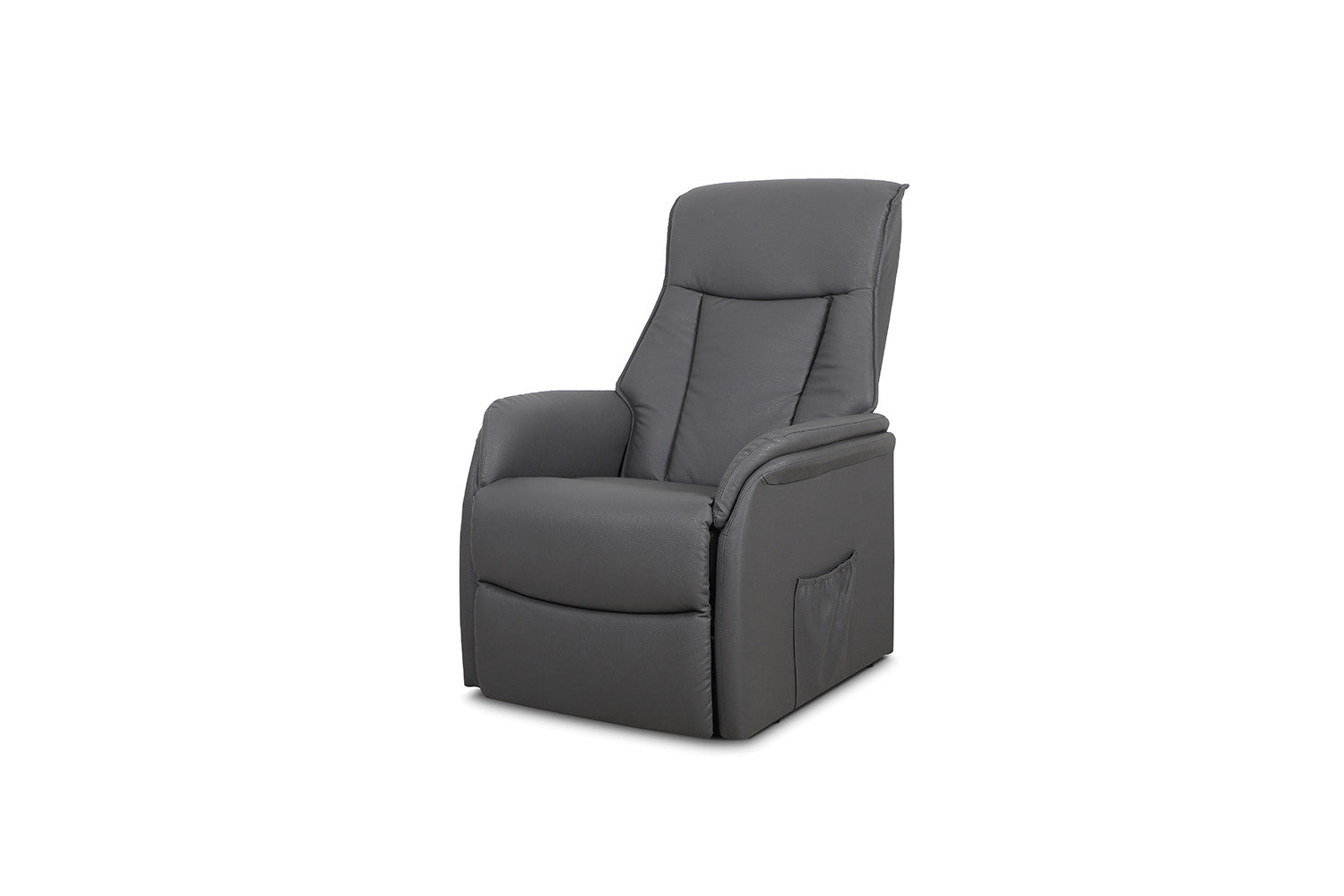 Electrische Relax met lift 'Miami' PU Grijs