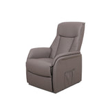 Electrische Relax met lift 'Miami' PU Taupe