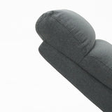 Electrische relax met lift 'Bruges' Stof Donkergrijs