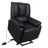Electrische Relax met lift 'Osaka' PU Zwart