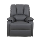 Electrische Relax met lift 'Osaka' PU Grijs