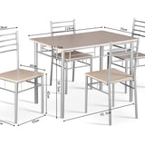 Tafelset 'Amelia' Decor sonoma