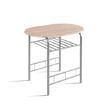 Tafelset 'Adam' Grijs metaal Decor sonoma