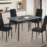 Tafel 'Kenzo' 120 cm Rechthoekig Steen Grijs