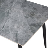 Tafel 'Kenzo' 120 cm Rechthoekig Steen Grijs