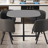 Tafelset 'Eva' Grijs