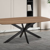 Tafel 'Aziz' 200 cm Deens Ovaal Decor Oude Eik