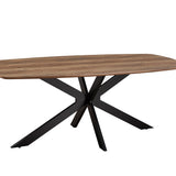 Tafel 'Aziz' 200 cm Deens Ovaal Decor Mango