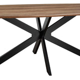 Tafel 'Aziz' 200 cm Deens Ovaal Decor Mango