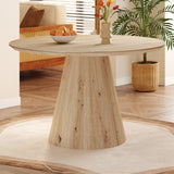 Tafel 'Tigo' 120 cm Rond Decor Oude eik