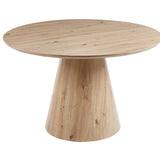 Tafel 'Tigo' 120 cm Rond Decor Oude eik
