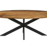 Tafel 'Alexa' 200 cm Ovaal Mango hout