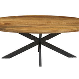 Tafel 'Alexa' 200 cm Ovaal Mango hout