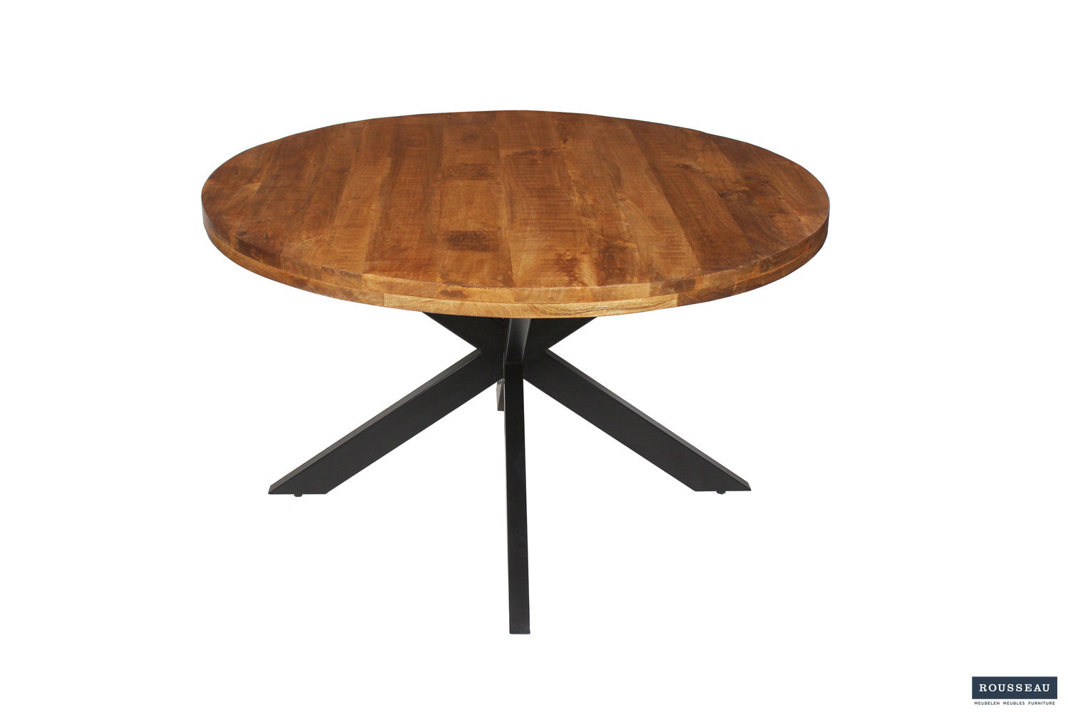 Tafel 'Maria' 130 cm Rond Mango hout