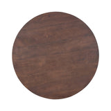 Tafel 'Tommy' 130 cm Rond Mango hout Bruin