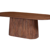 Tafel 'Miguel' 230 cm Ovaal Mango hout Lichtbruin