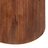 Tafel 'Miguel' 130 cm Rond Mango hout Lichtbruin
