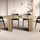 Tafel 'Lagos' 200 cm Ovaal Decor Eik Naturel