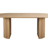 Tafel 'Lagos' 200 cm Ovaal Decor Eik Naturel