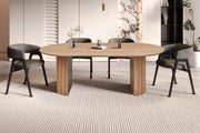 SALE - Tafel 'Lagos' 220 cm Ovaal Decor Oude eik
