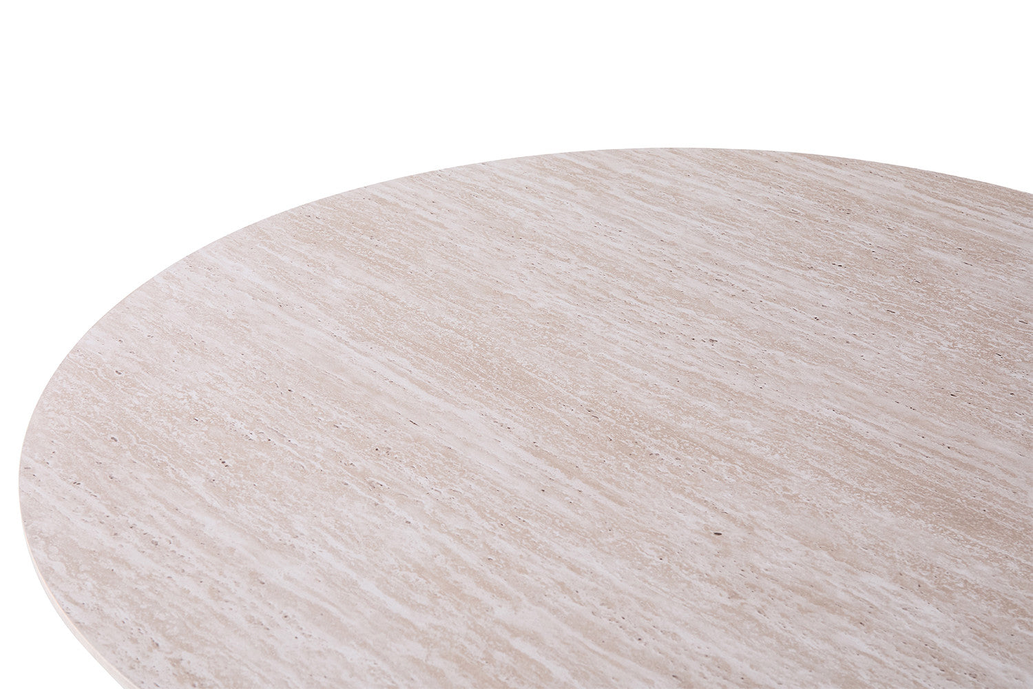 Tafel 'Lagos' 220 cm Ovaal Decor Travertin Beige