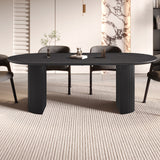 Tafel 'Lagos' 220 cm Ovaal Decor Donkerbruin