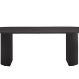 Tafel 'Lagos' 220 cm Ovaal Decor Donkerbruin