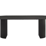 Tafel 'Lagos' 220 cm Ovaal Decor Donkerbruin