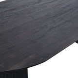 Tafel 'Lagos' 220 cm Ovaal Decor Donkerbruin