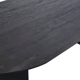 Tafel 'Lagos' 220 cm Ovaal Decor Donkerbruin