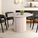 Tafel 'Lagos' 120 cm Rond Decor Travertin Beige
