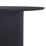 Tafel 'Lagos' 120 cm Rond Decor Donkerbruin